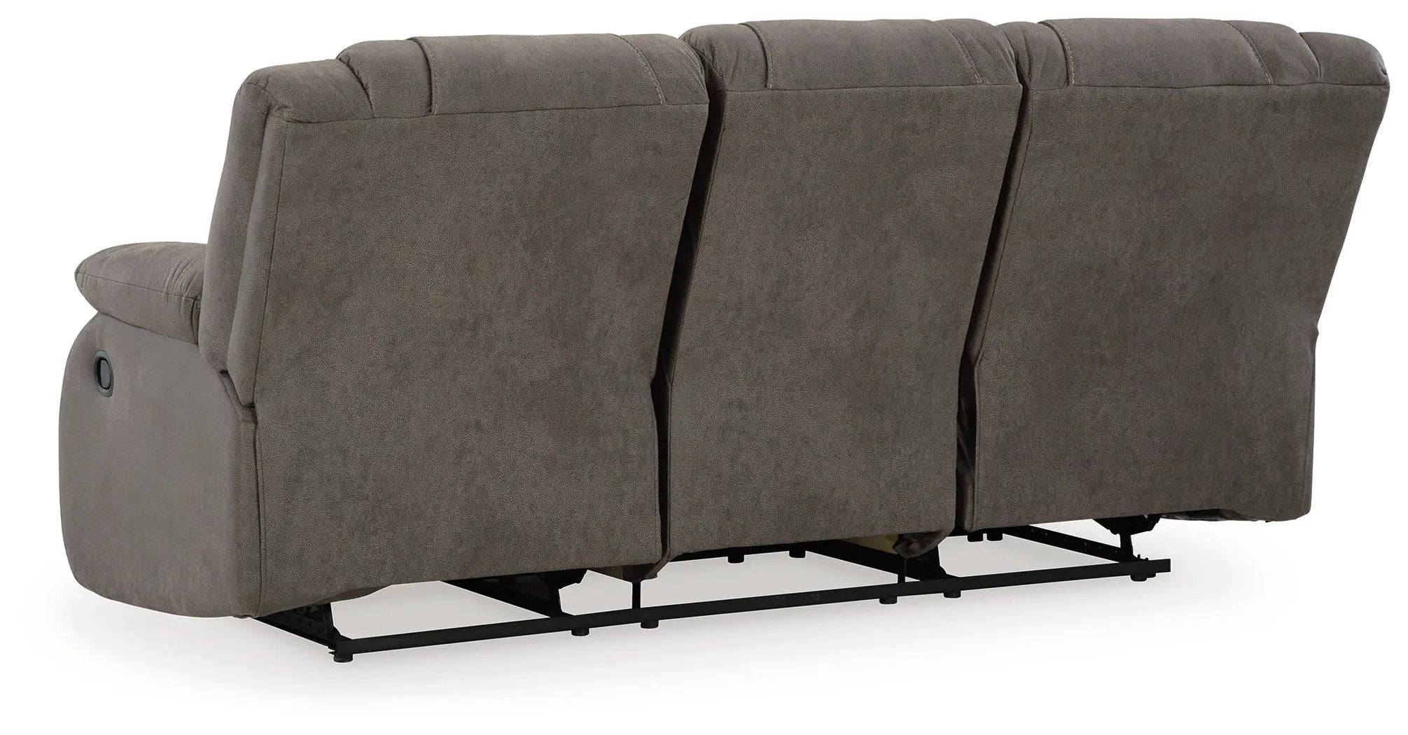 First Base - Reclining Sofa - Gunmetal by Unique Piece Furniture