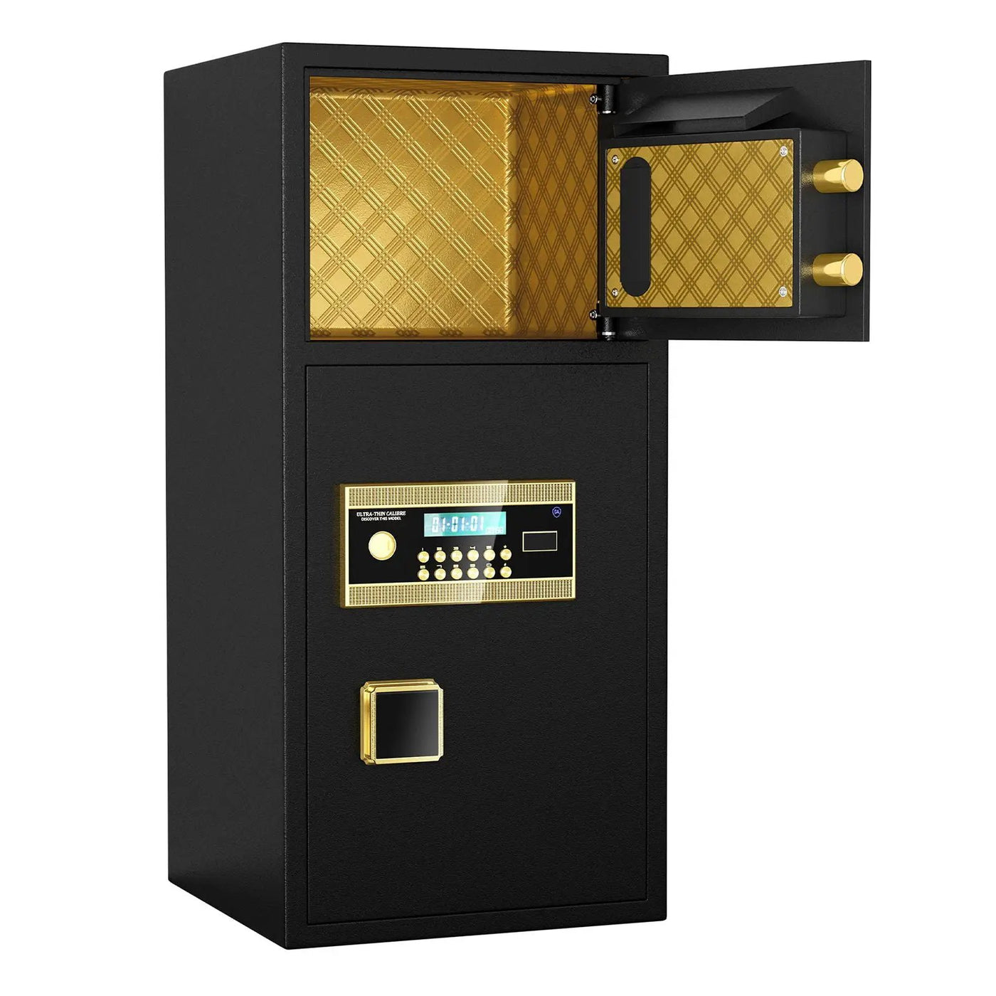 Large Double Door Coin Operated Safe, Digital Security Safe With Fireproof And Waterproof Bag by HouseOfZazla