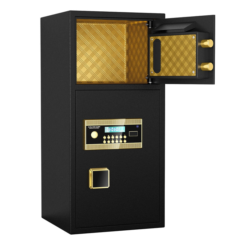 Large Double Door Coin Operated Safe, Digital Security Safe With Fireproof And Waterproof Bag by HouseOfZazla