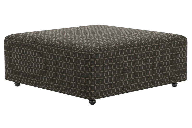 Royster - Castered Cocktail Ottoman - Walnut by Unique Piece Furniture