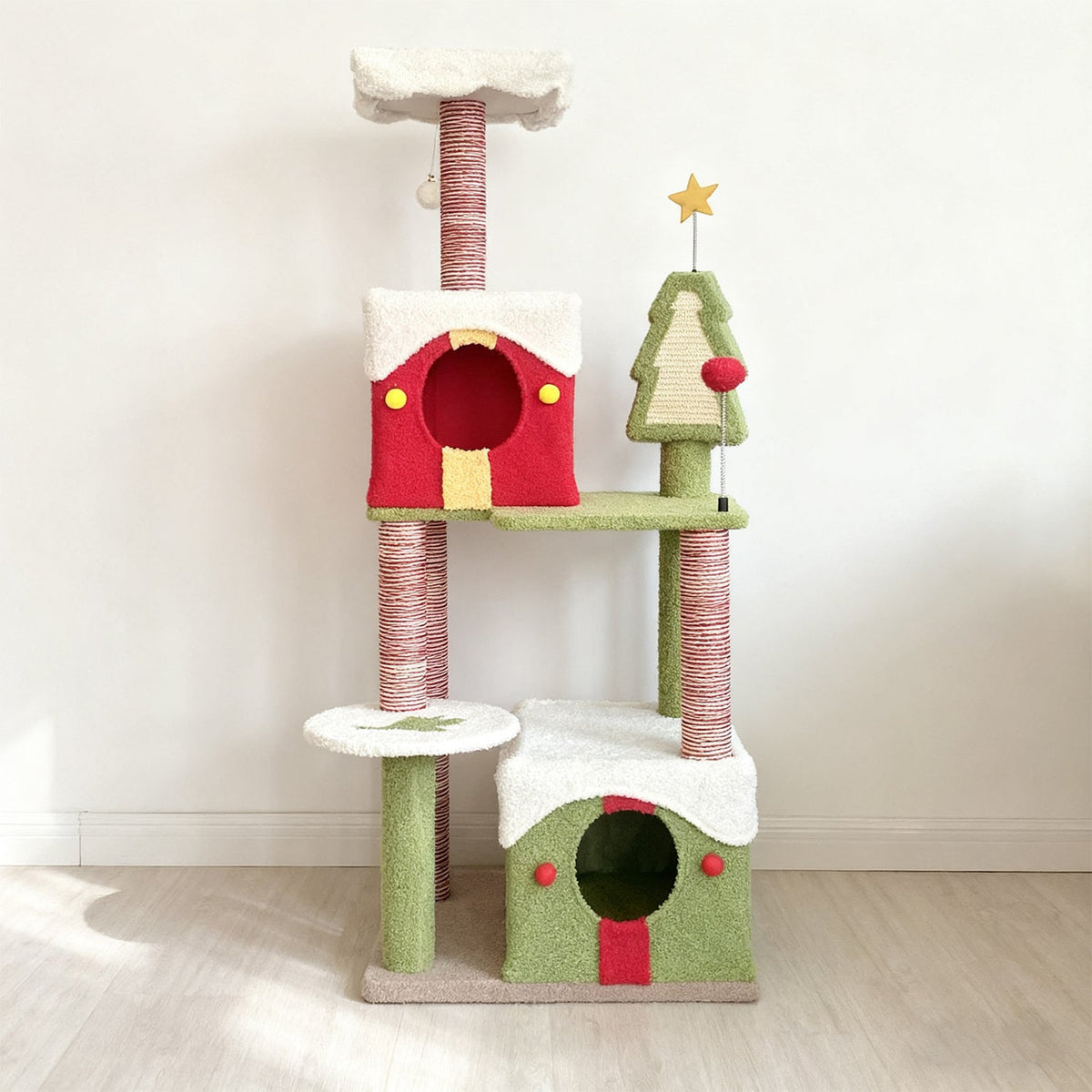 CY14 Christmas Cat Tree, photo 3 of 10