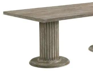 Gabrian Reclaimed Wood Dining Table - Gray by HouseOfZazla