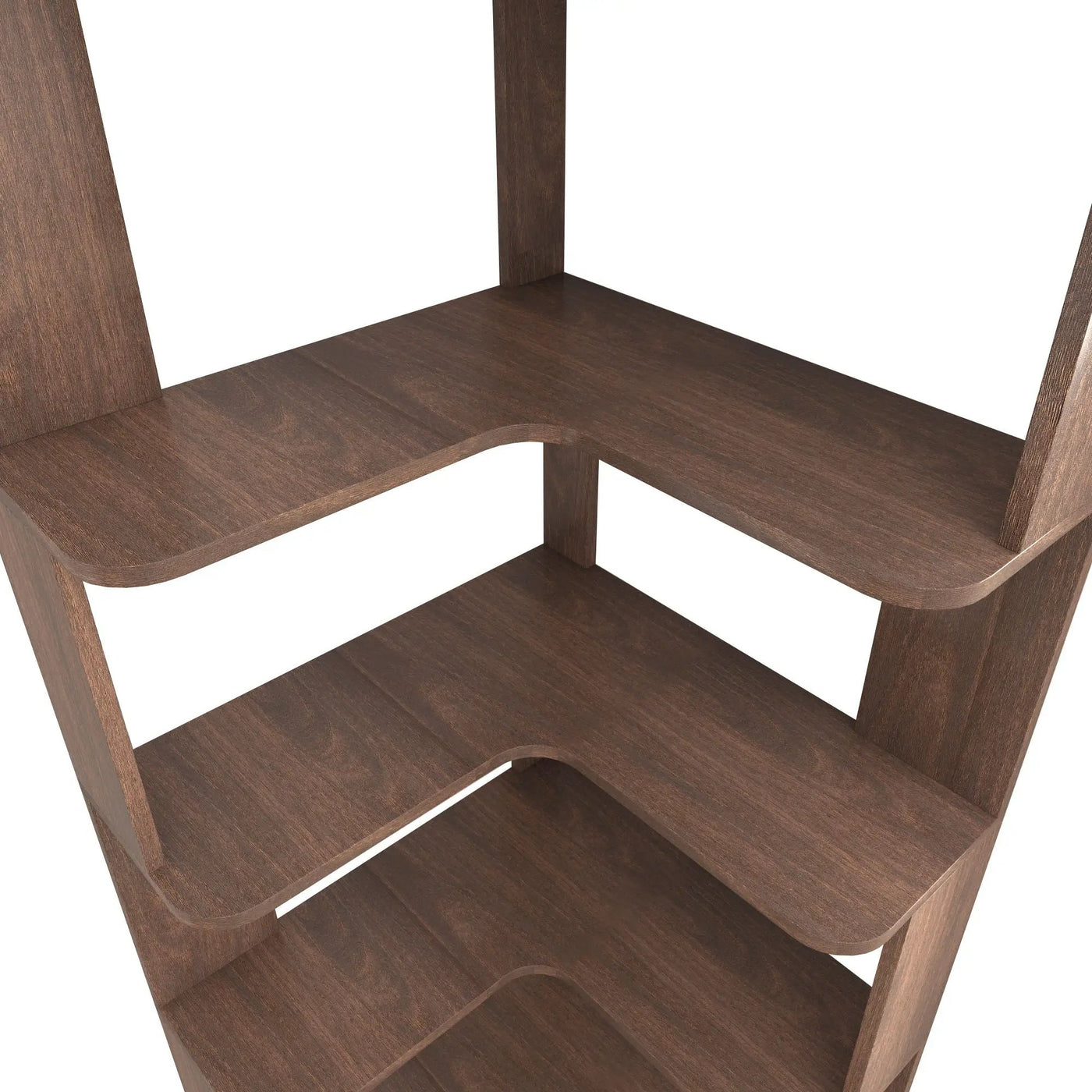 L-Shaped Design Corner Bookshelf by HouseOfZazla