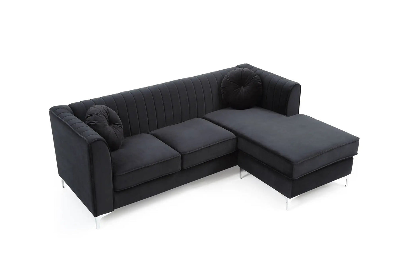 Delray - Micro Suede Sofa Chaise by HouseOfZazla