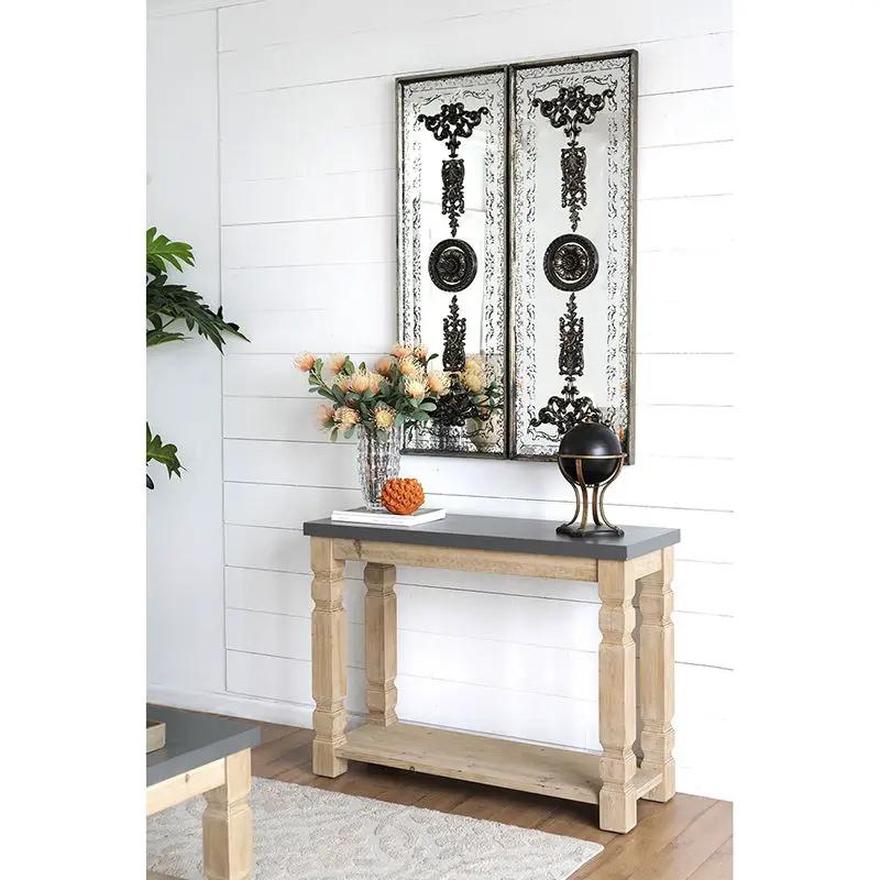 Rustic And Modern Console Table by Unique Piece Furniture