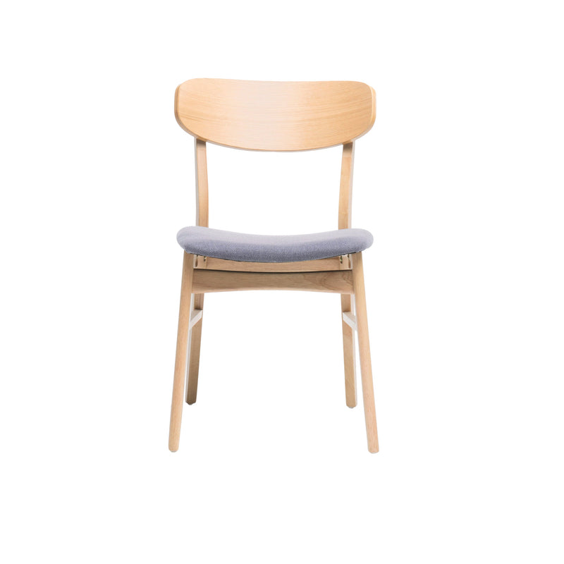 Upholstered Chenille Dining Chair Set of 2, photo 5 of 10