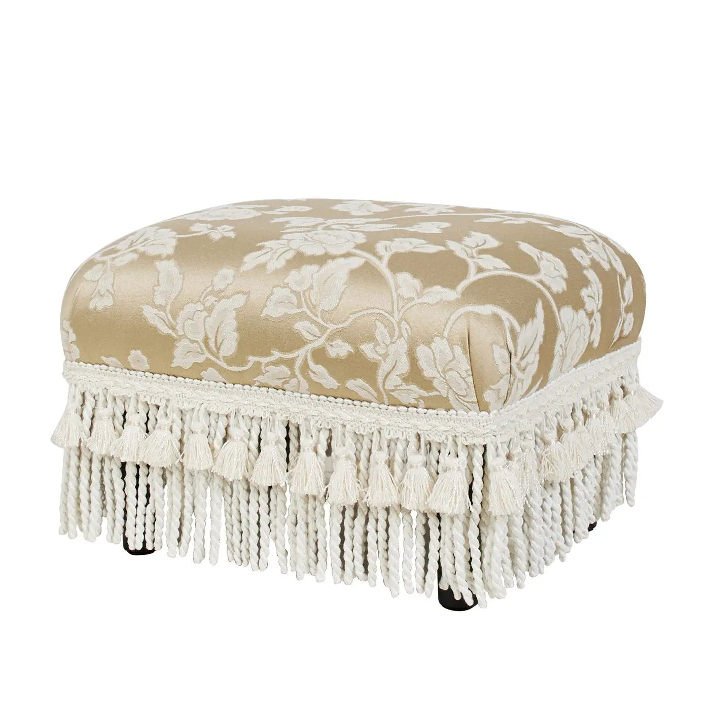 Fiona - Handcrafted Accent Footstool Ottoman by HouseOfZazla