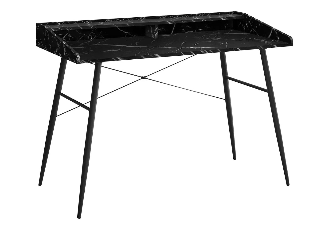 Computer Desk For Home Office With Laptop Storage Shelves by HouseOfZazla