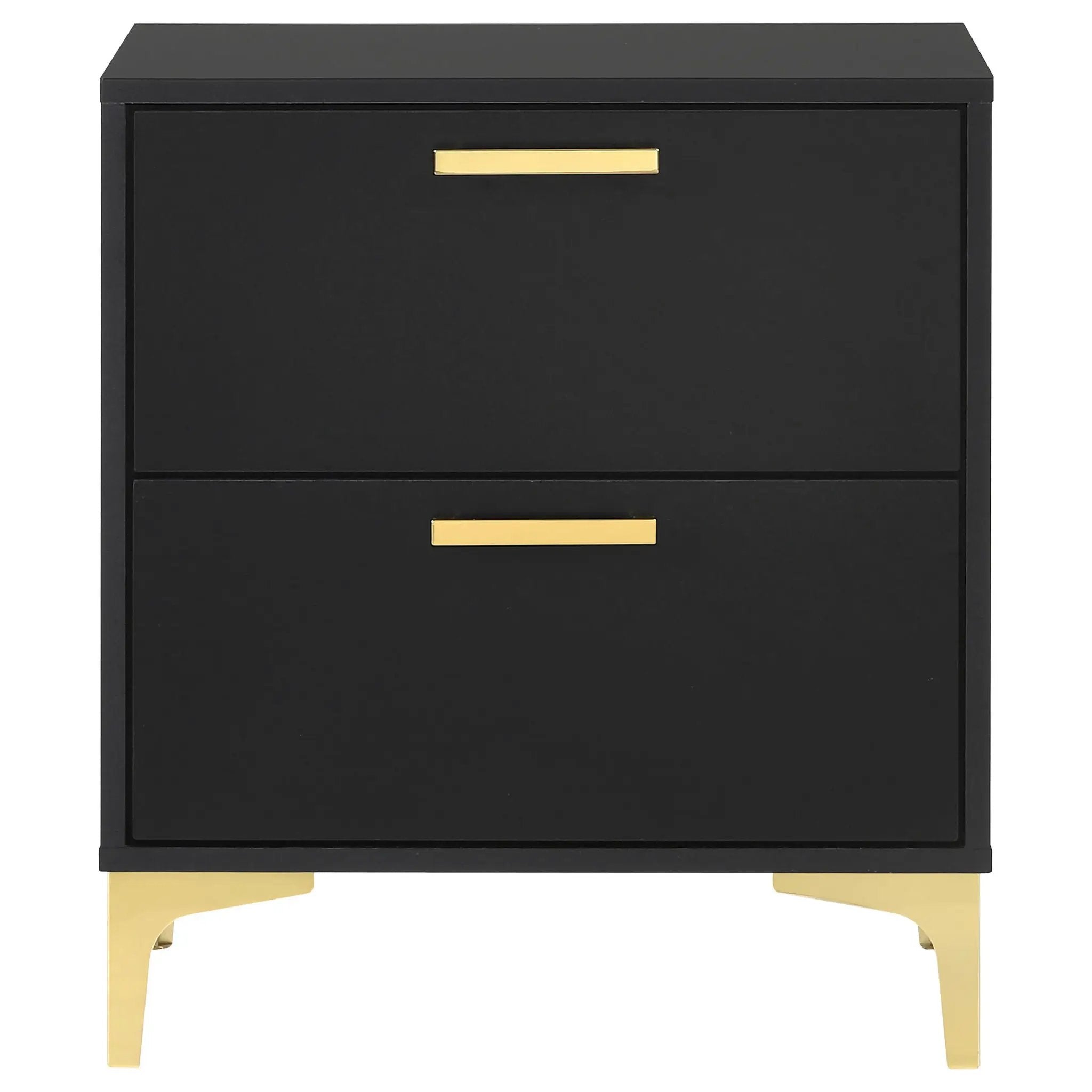 Kendall 2-drawer Nightstand Black by Unique Piece Furniture
