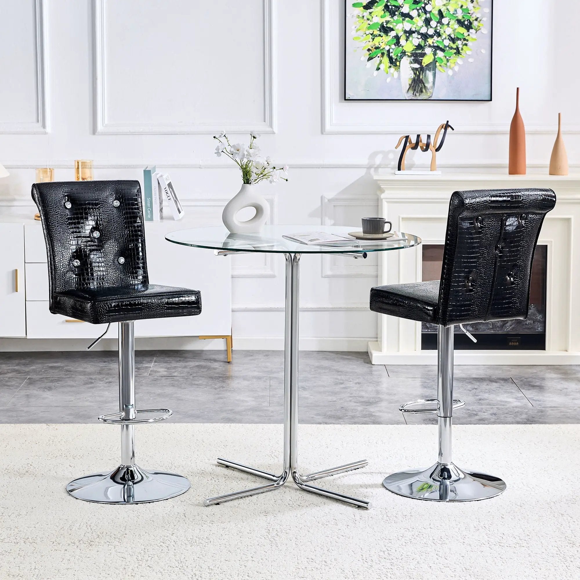 Lift Chairs For Dining Room Seating (Set of 2) by Unique Piece Furniture