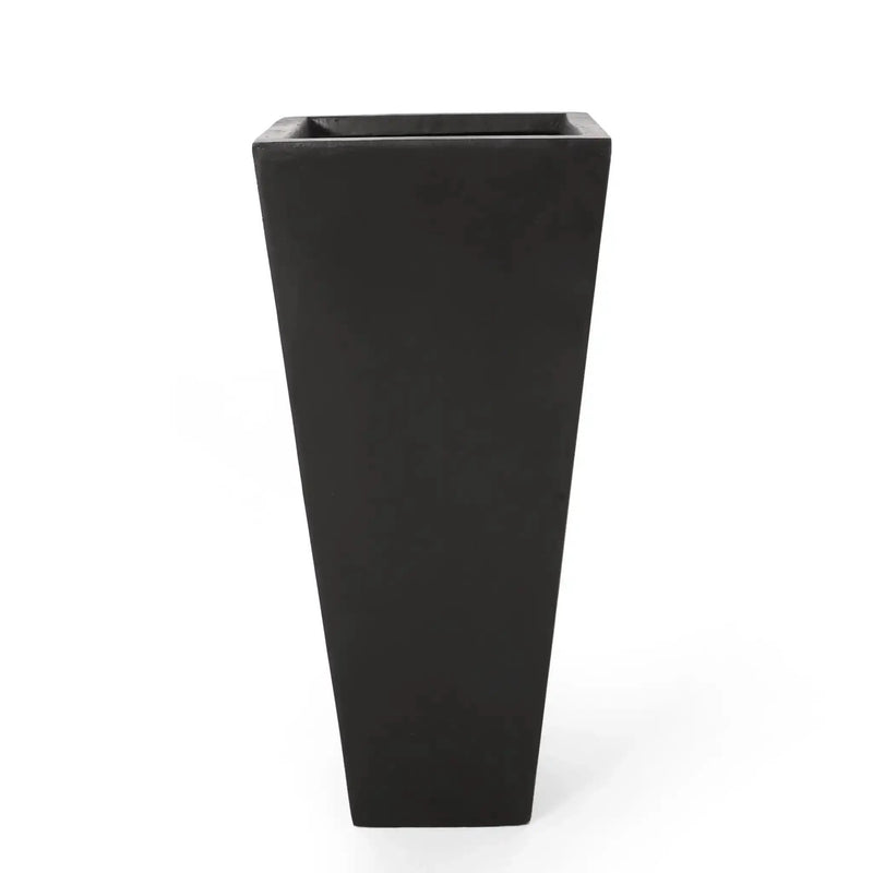 Outdoor Modern Cast Stone Planter by HouseOfZazla