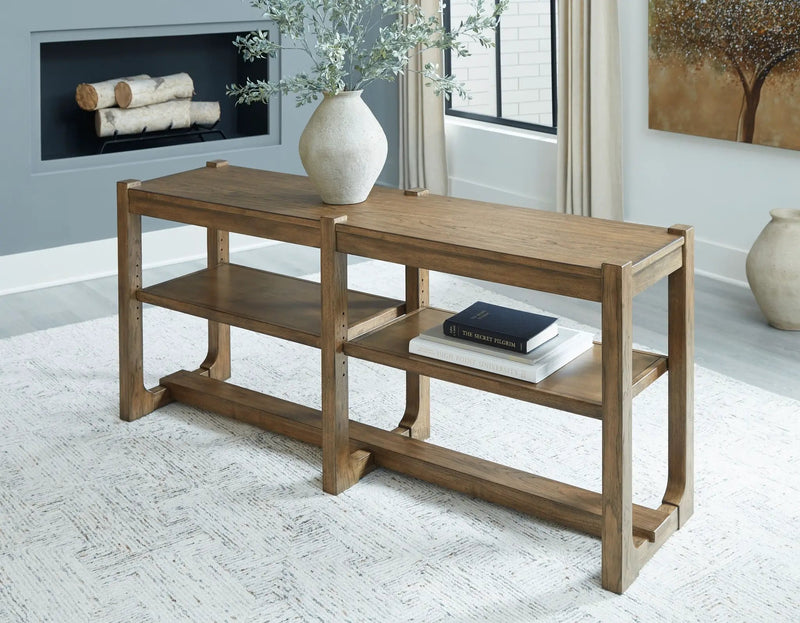 Cabalynn - Sofa Table - Light Brown by Unique Piece Furniture