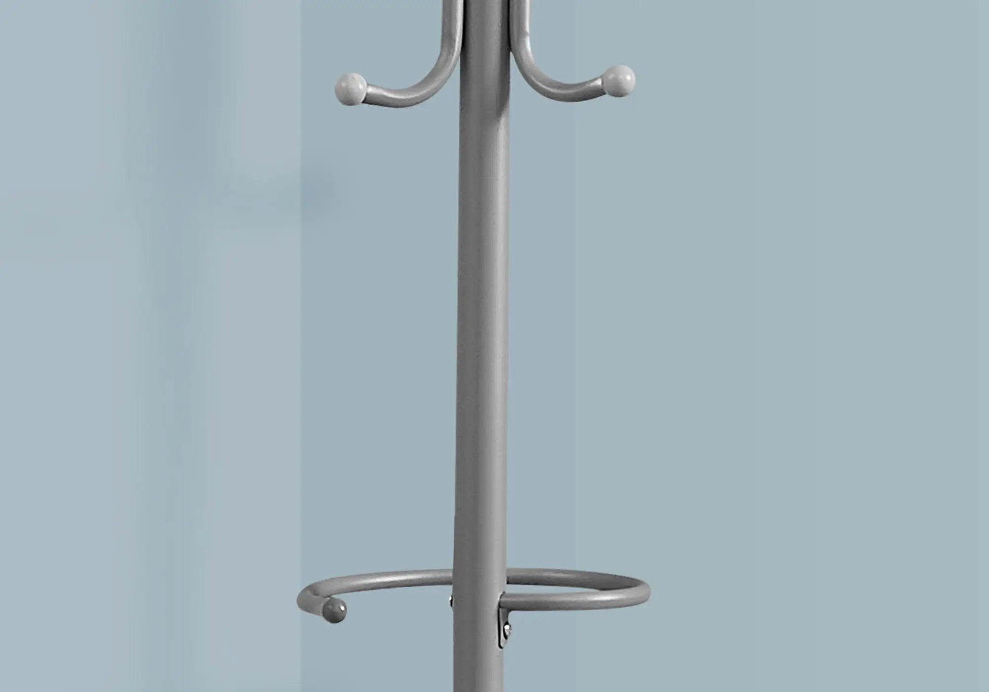 Freestanding Coat Rack with 6 Hooks and Hanging Bar by HouseOfZazla