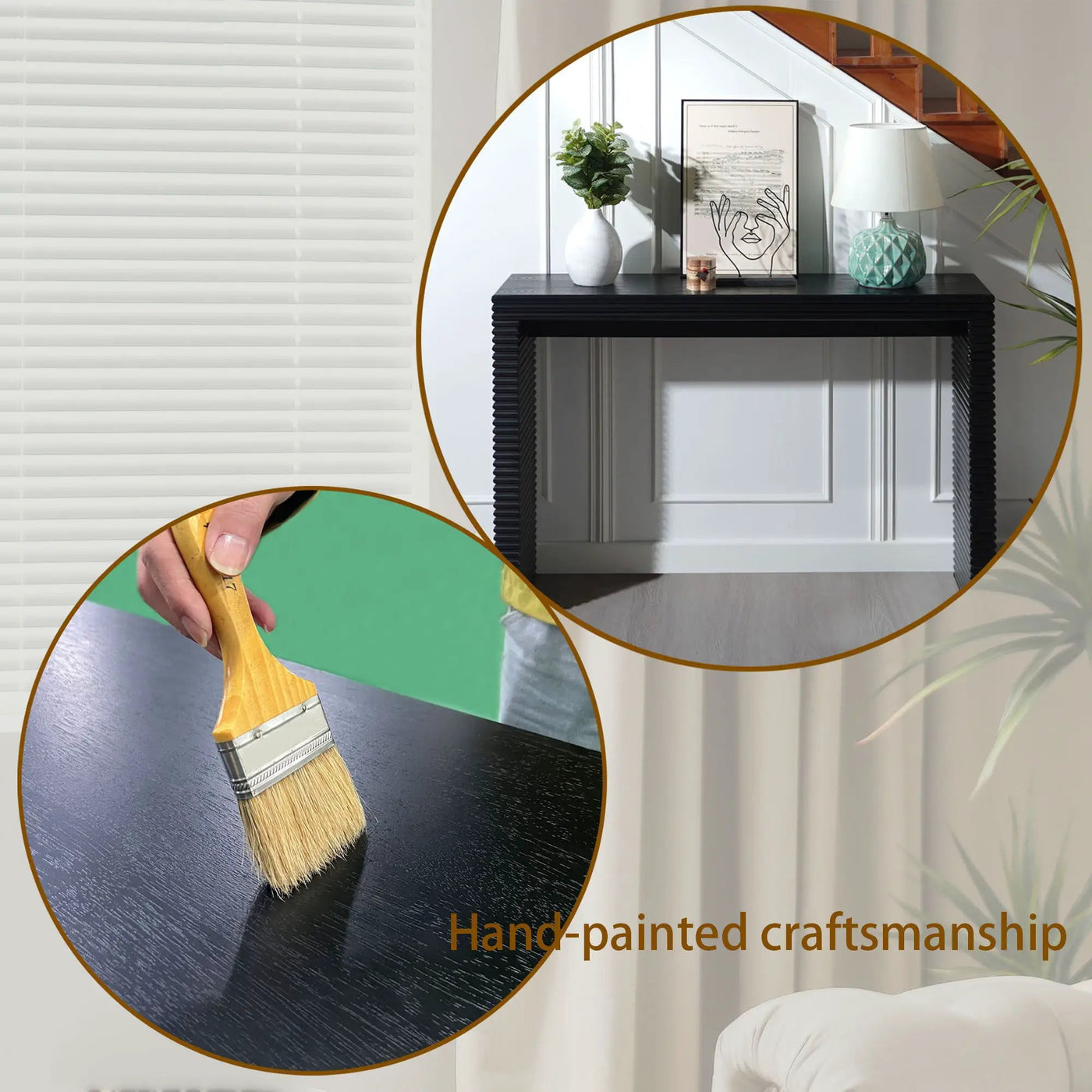Modern Console Table by HouseOfZazla