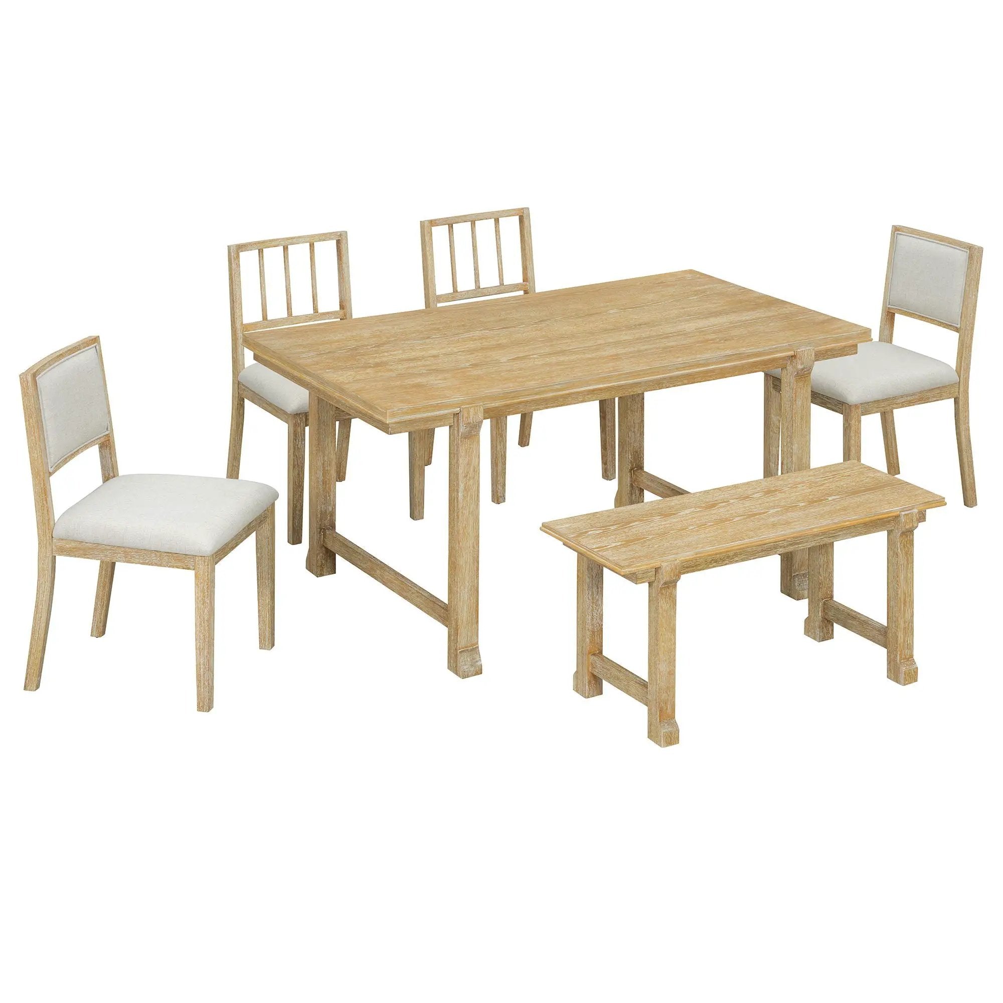 6 Piece Kitchen & Dining Room Furniture by HouseOfZazla