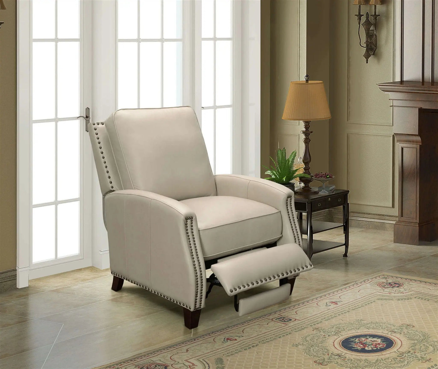 Melrose - Recliner-Push Thru The Arm by Unique Piece Furniture