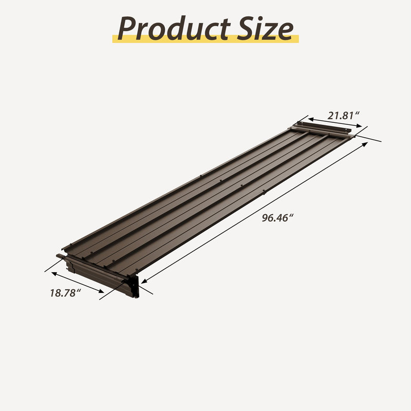Gazebo Connector Kit for 8ft Width Wall Mounted Gazebos by HouseOfZazla