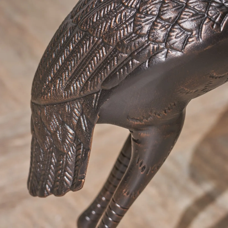 Bird Animals Rust Resistant Metal Garden Statue by HouseOfZazla