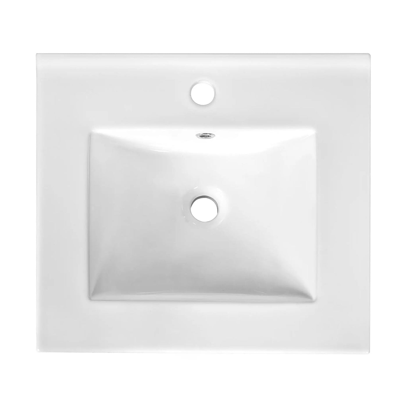 Elegant Bathroom Vanity With Ceramic Sink, Soft Close Door, Adjustable Shelf by HouseOfZazla