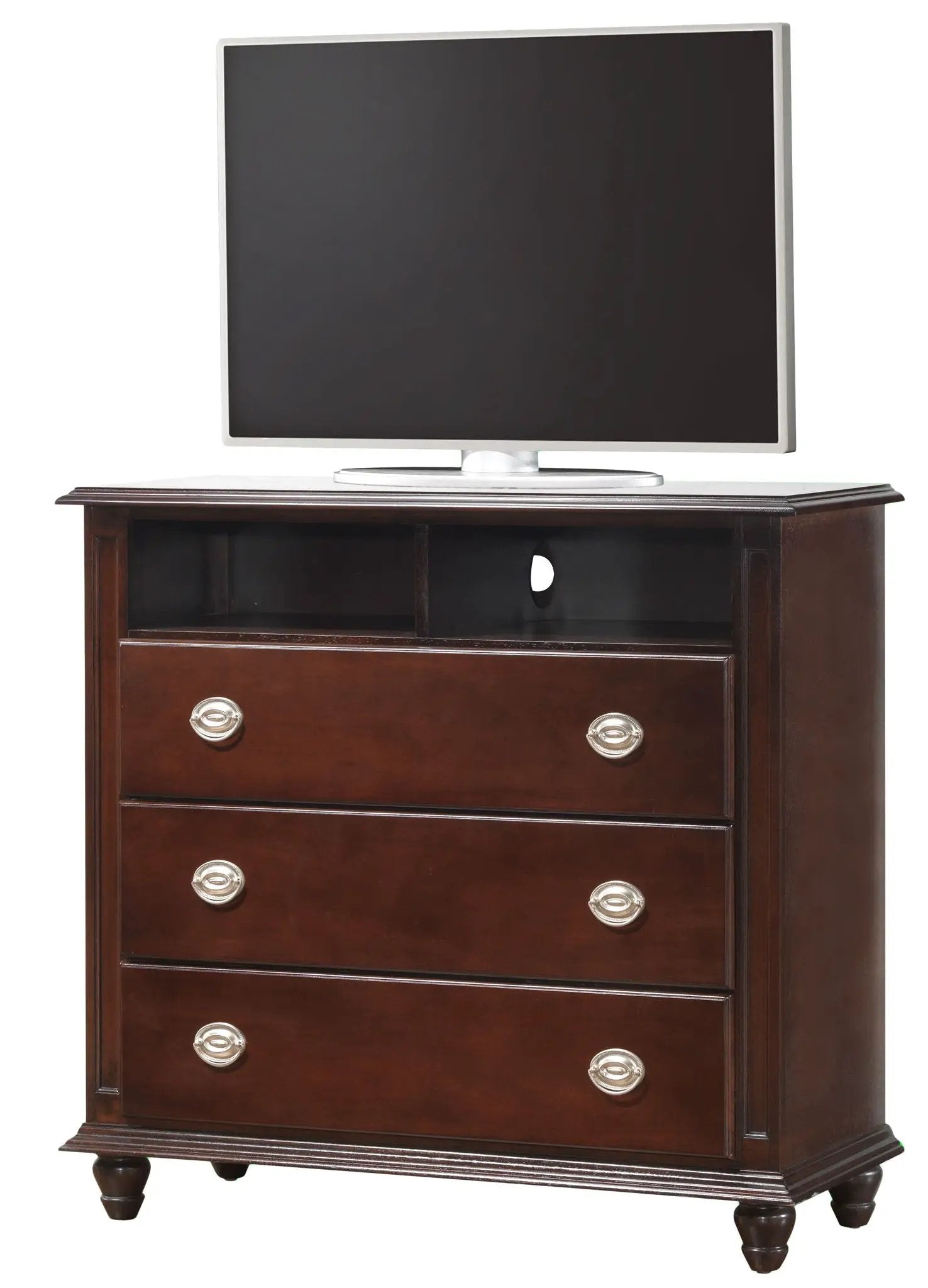 Media Storage Chest - Cappuccino by HouseOfZazla