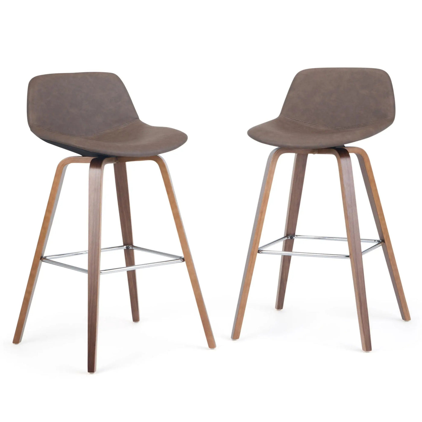 Randolph - Bentwood Multifunctional Counter / Bar Height Stool (Set of 2) by HouseOfZazla