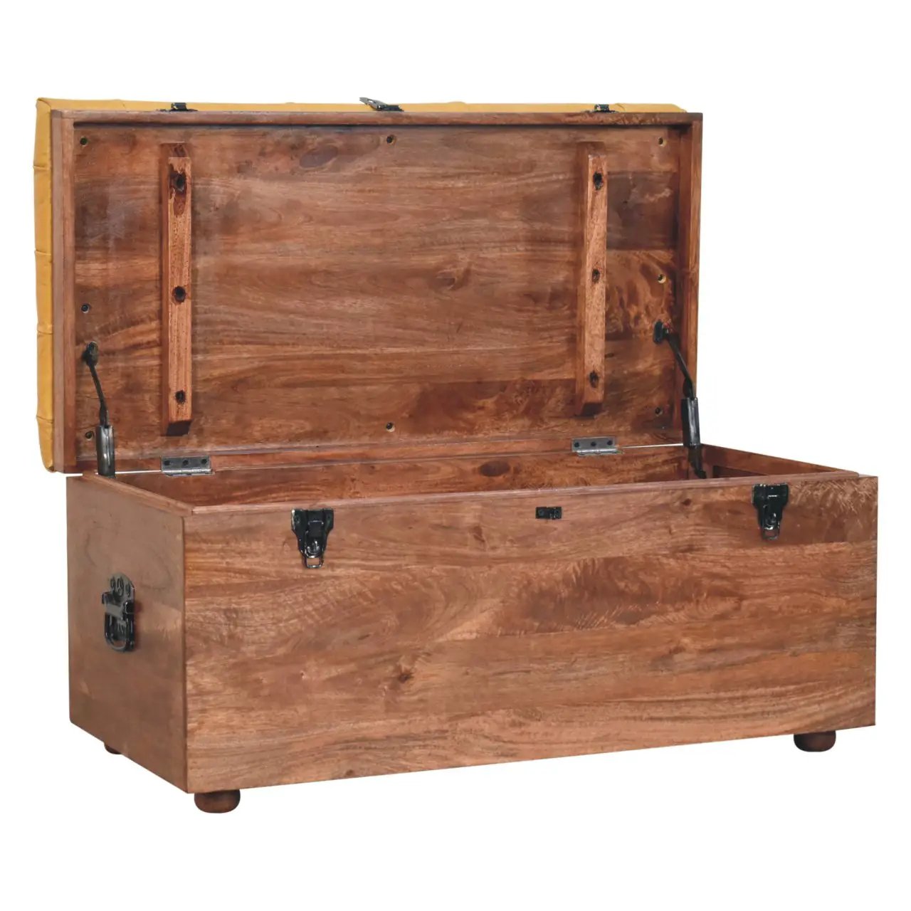 Solid Wood Buffalo Hide Honey by HouseOfZazla