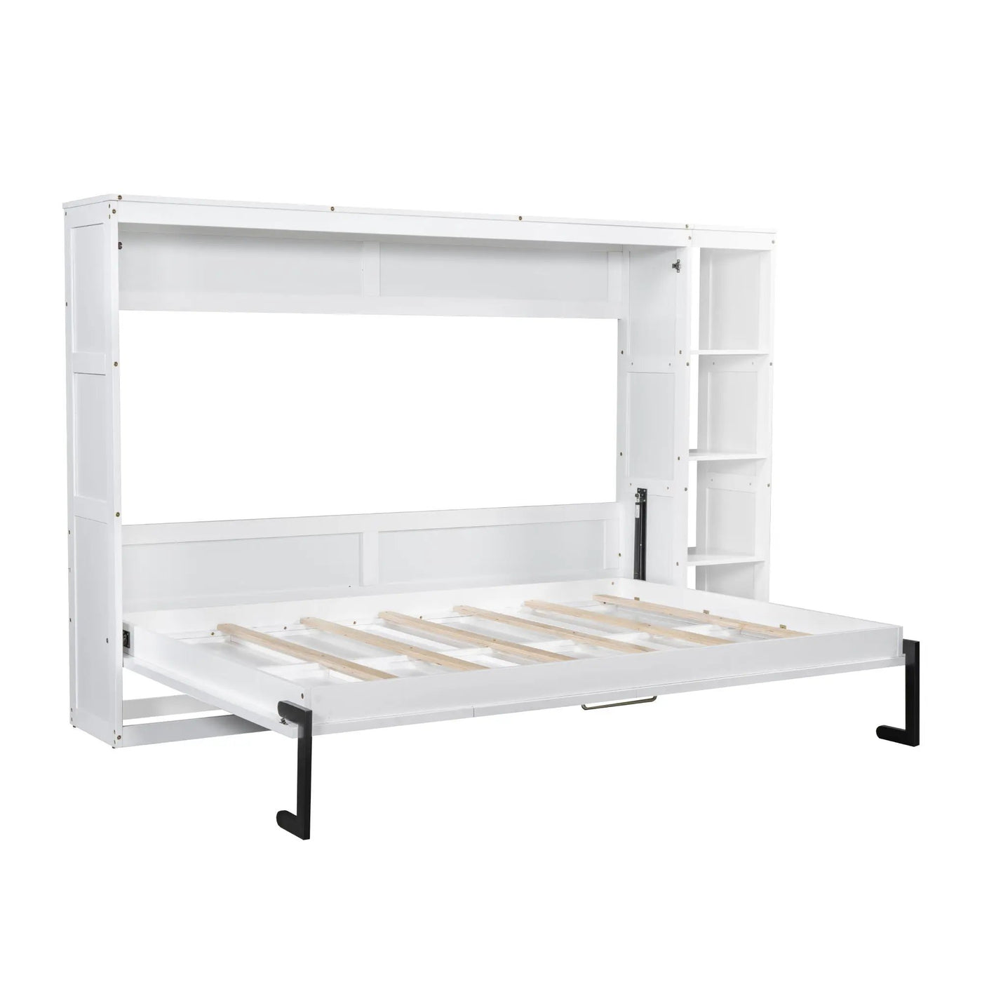 Murphy Bed With Bookshelf And Storage by HouseOfZazla