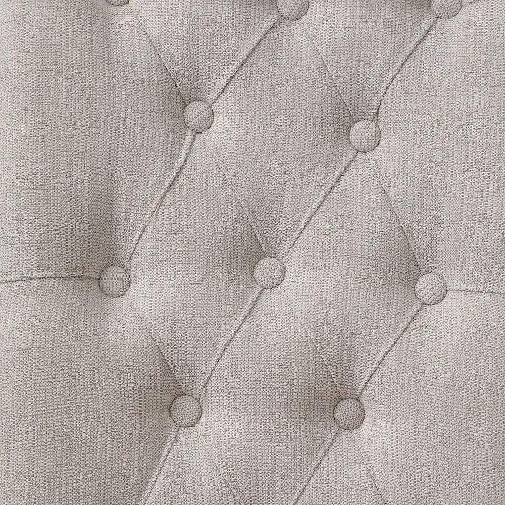 Yabeina - Side Chair (Set of 2) - Beige Linen & Gray by Unique Piece Furniture