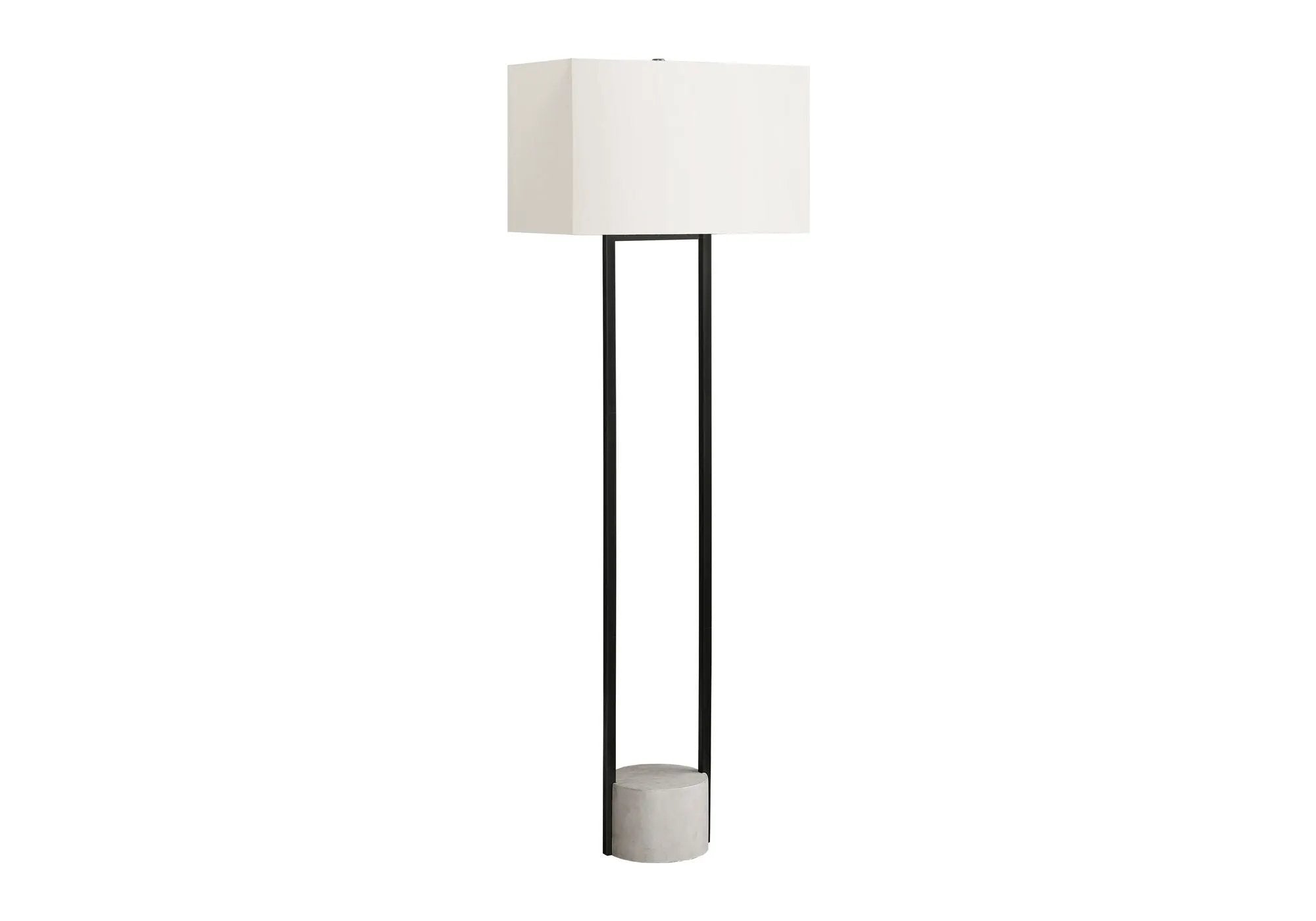 Lighting, Floor Lamp, Contemporary - Black / Beige by HouseOfZazla