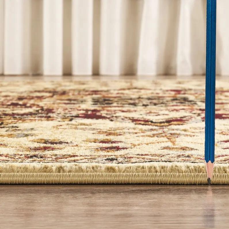 Classic GC_VIN5014 Cream Area Rug by HouseOfZazla