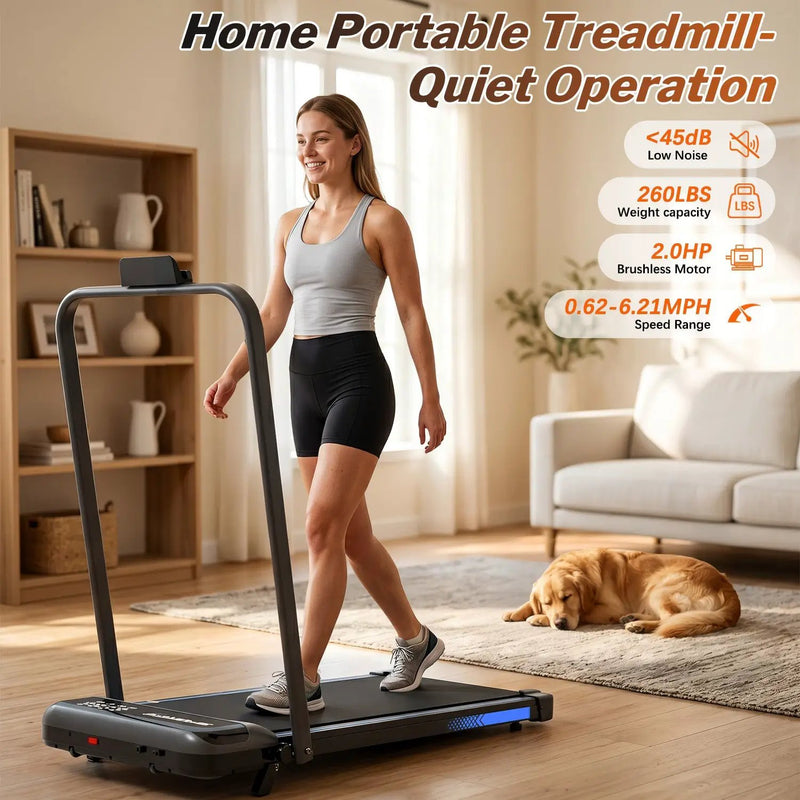3 in 1 Under Desk Treadmill with Incline by HouseOfZazla