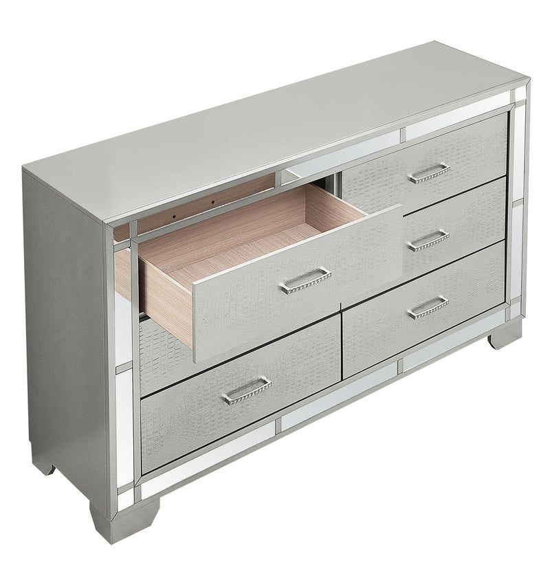 Madison - Dresser - Silver Champagne by HouseOfZazla