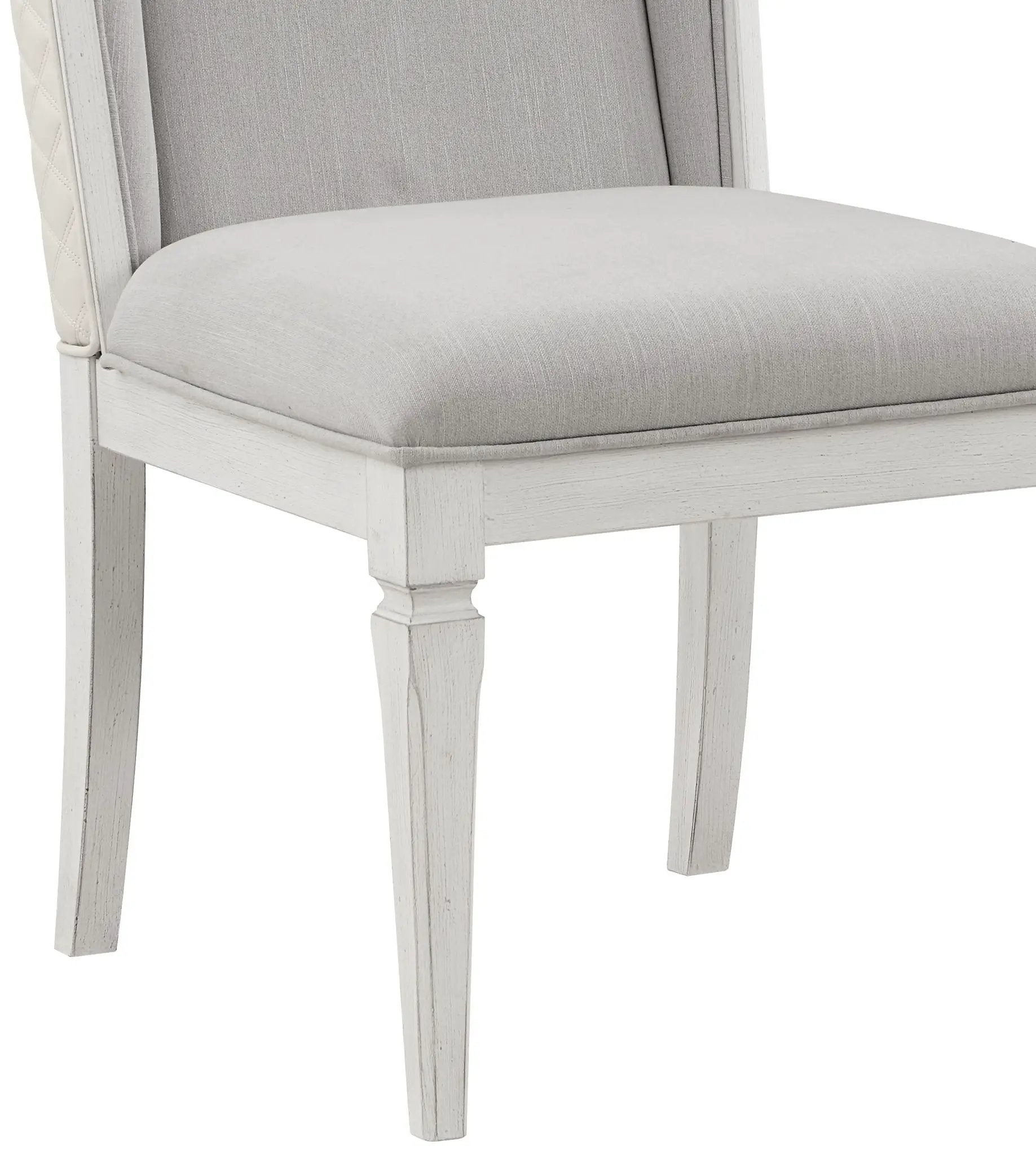 Katia - Side Chair (Set of 2) - Gray / White by HouseOfZazla