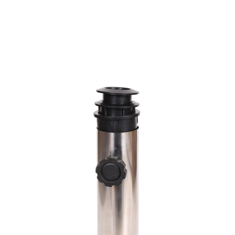 Umbrella Holder Square 55 Lbs Umbrella Base - Natural / Gray by HouseOfZazla