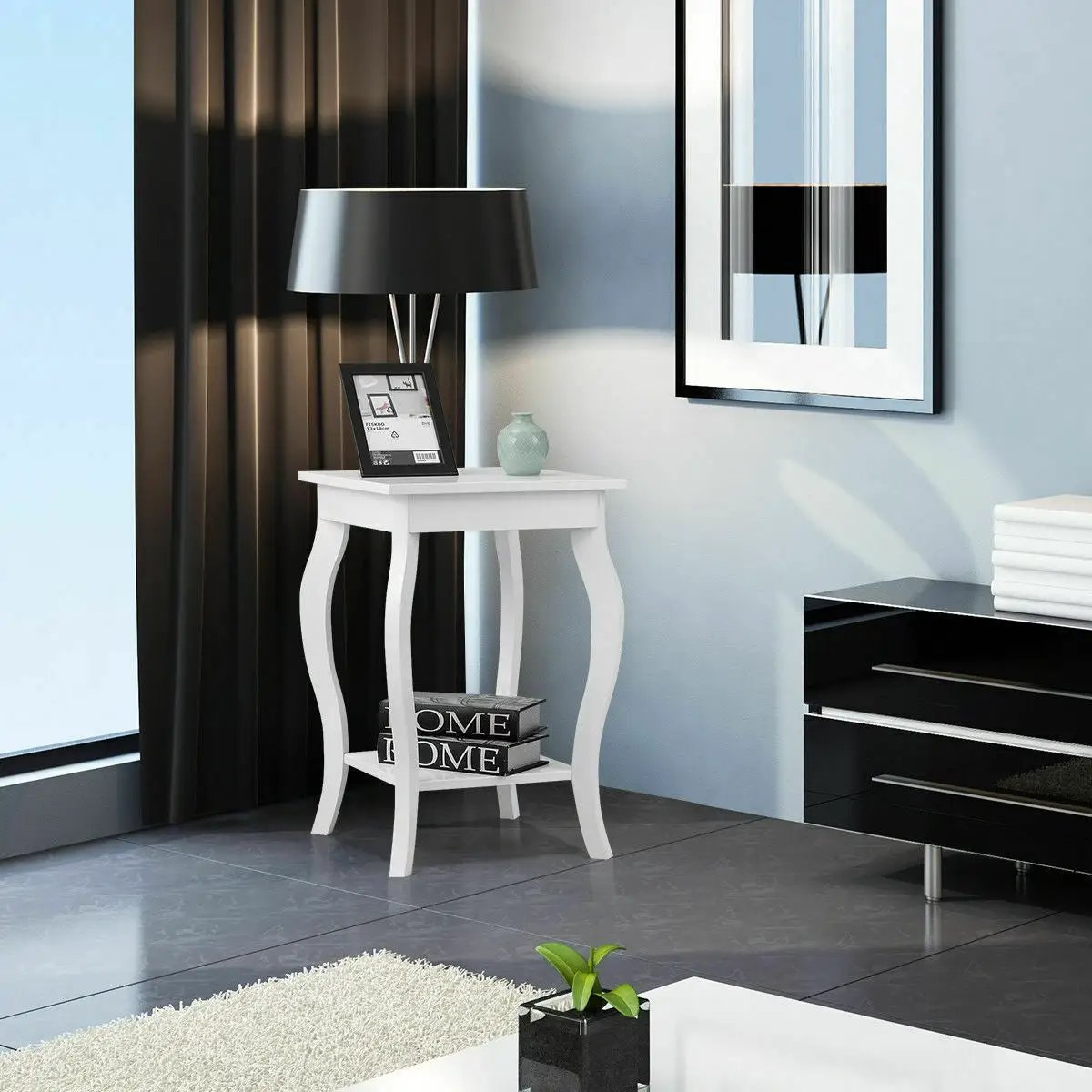 Accent Sofa End Side Table by DirectDeals