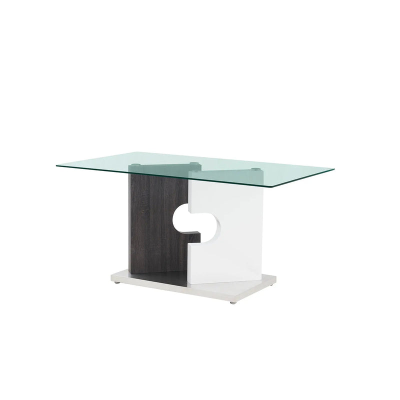 Iris - Dining Table - Gray by HouseOfZazla