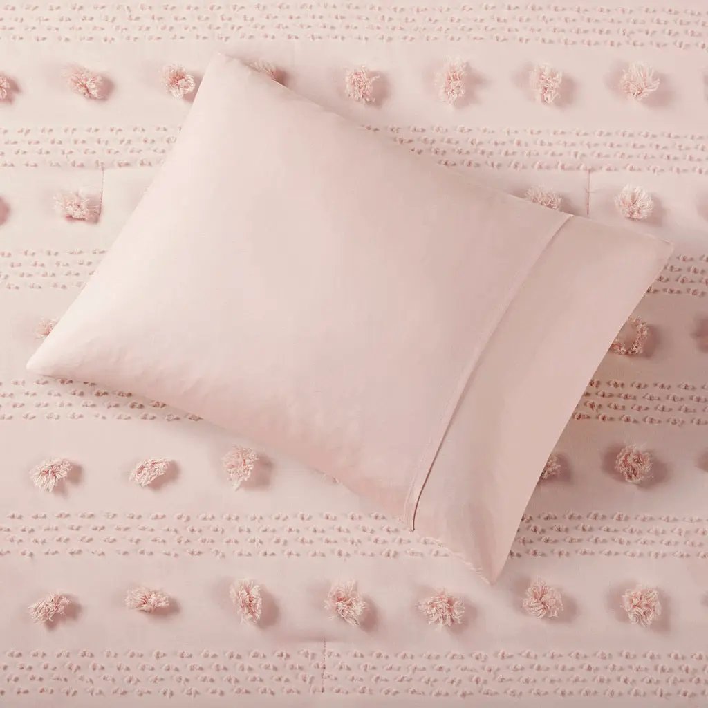 Full/Queen Clip Jacquard Comforter Set by HouseOfZazla
