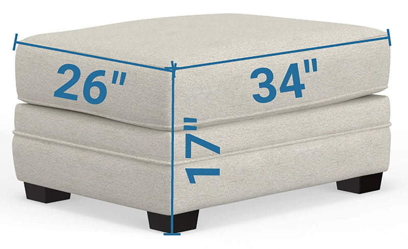 Magnolia - Ottoman - Shell by Unique Piece Furniture