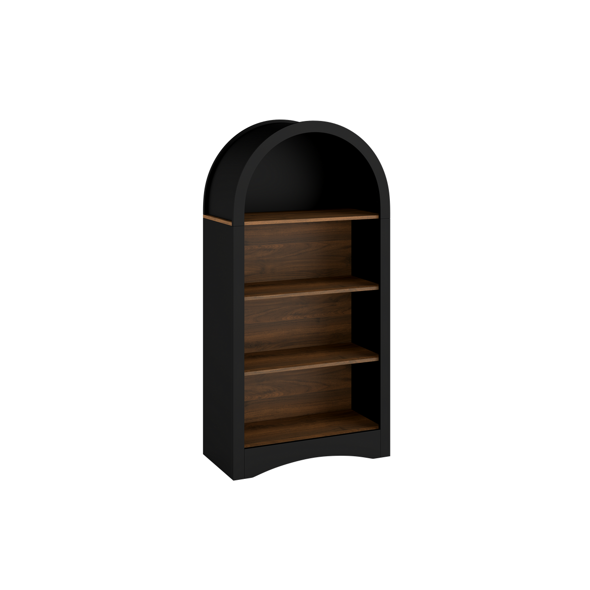 47" Freestanding Display Rack with Woodgrain Shelves, photo 10 of 10