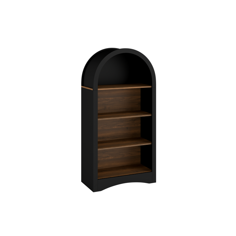 47" Freestanding Display Rack with Woodgrain Shelves, photo 10 of 10