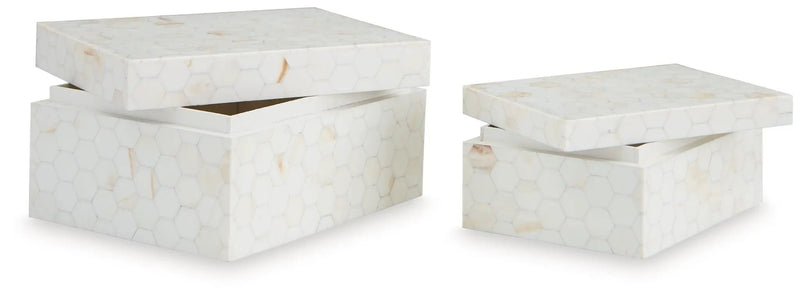 Aldenburg - Box Set (Set of 2) - Cream by Unique Piece Furniture