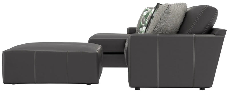 Minori - Italian Leather Sofa / Chaise And Cocktail Ottoman by Unique Piece Furniture