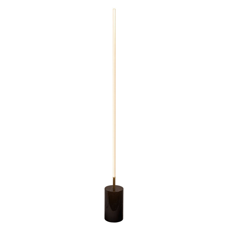 Prism - LED Floor Lamp with On/Off Switch Base - Gold/Marble, photo 3 of 8
