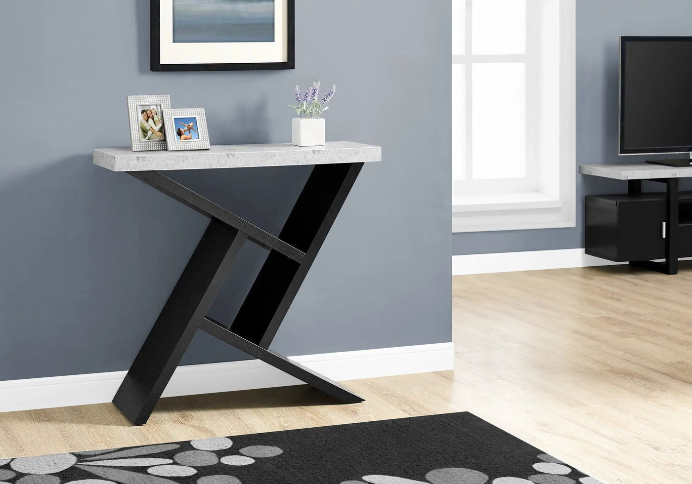 Accent Console Table For Entryway, Spacious Table Top, Contemporary & Modern by HouseOfZazla