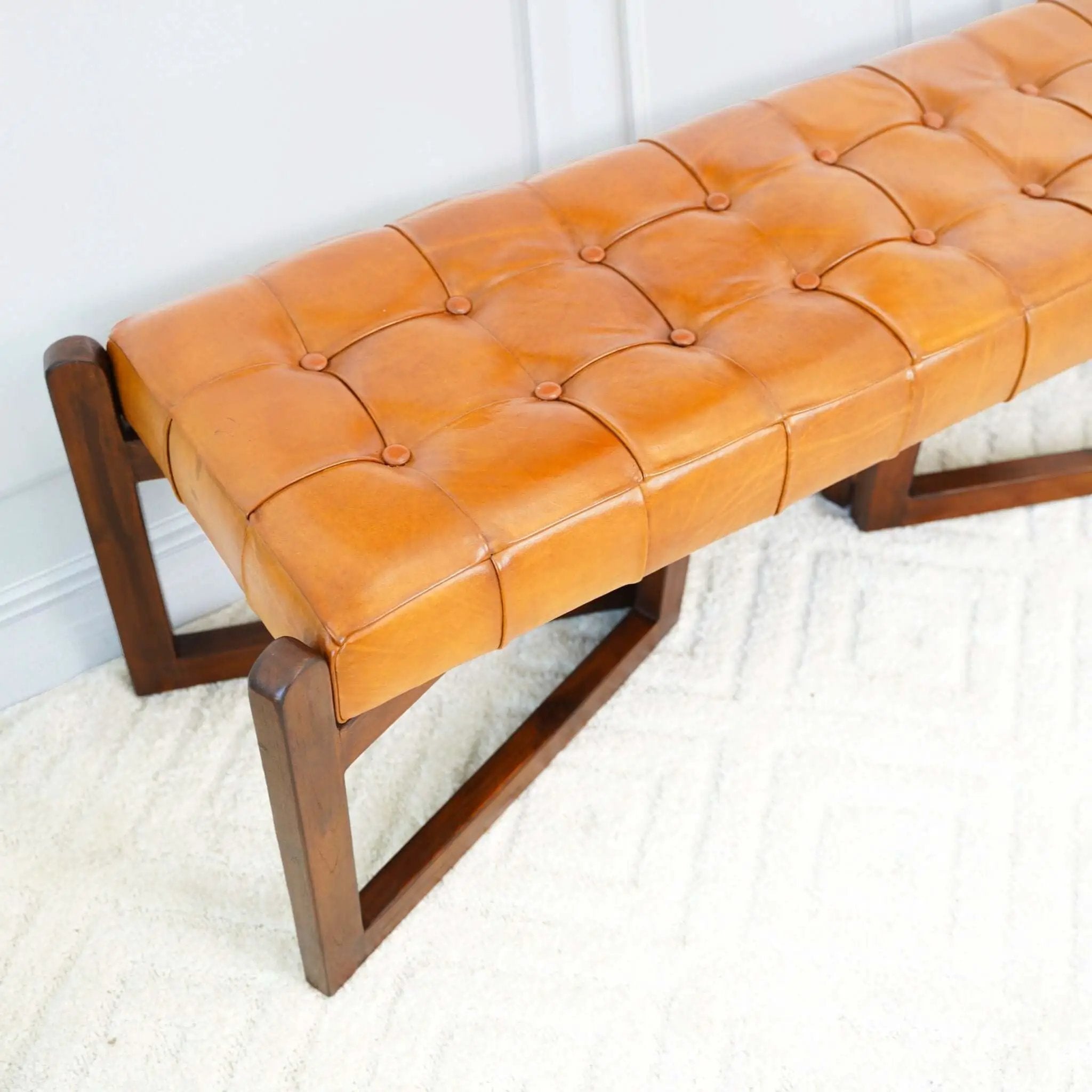Riley - Bench - Brown / Rustic / Tan by Unique Piece Furniture