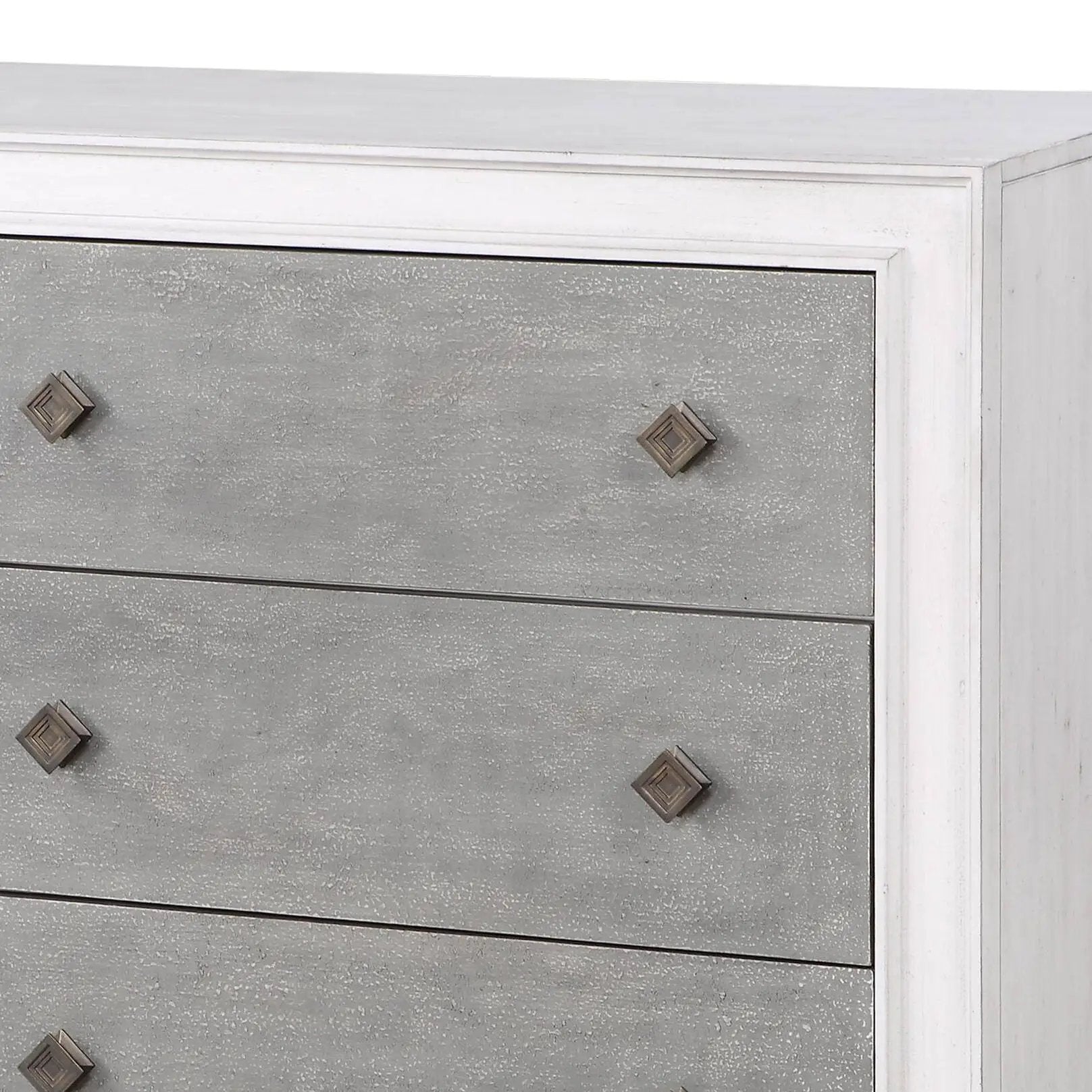 Katia Weathered Dresser - White by HouseOfZazla