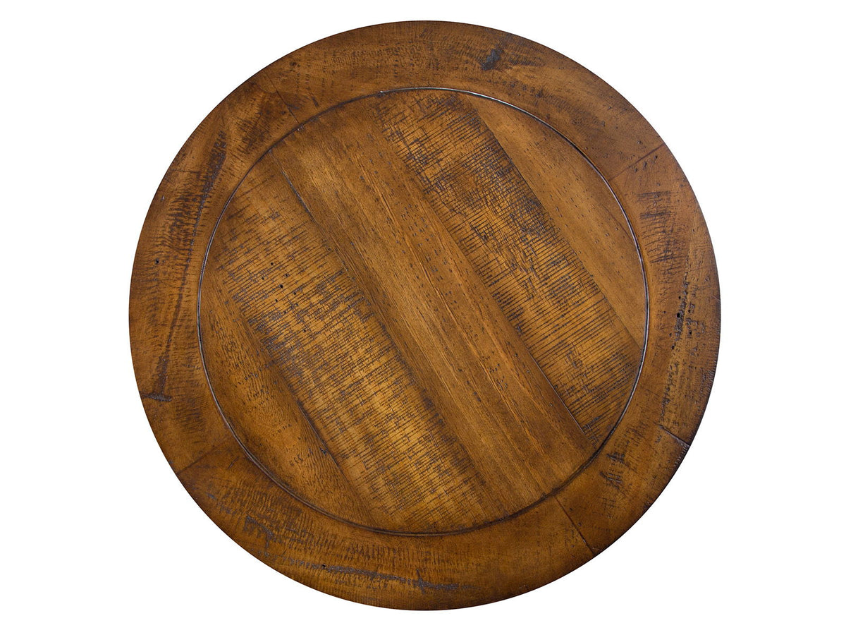 Bay Creek - Round Accent End Table - Toasted Nutmeg, photo 3 of 5