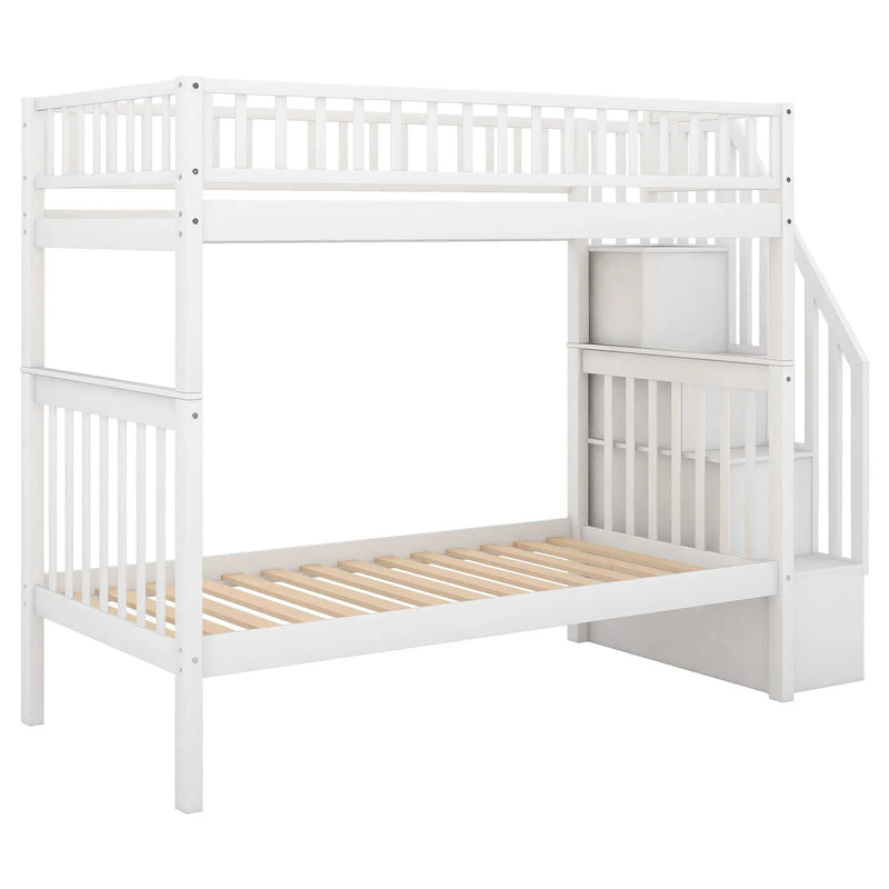 Bunk Bed With Staircase by Unique Piece Furniture