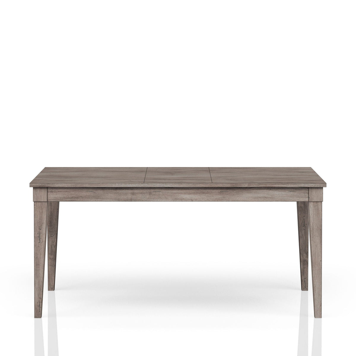 Rustic Dining Table with 2 Storage Drawers and Leaf - Gray, photo 2 of 5