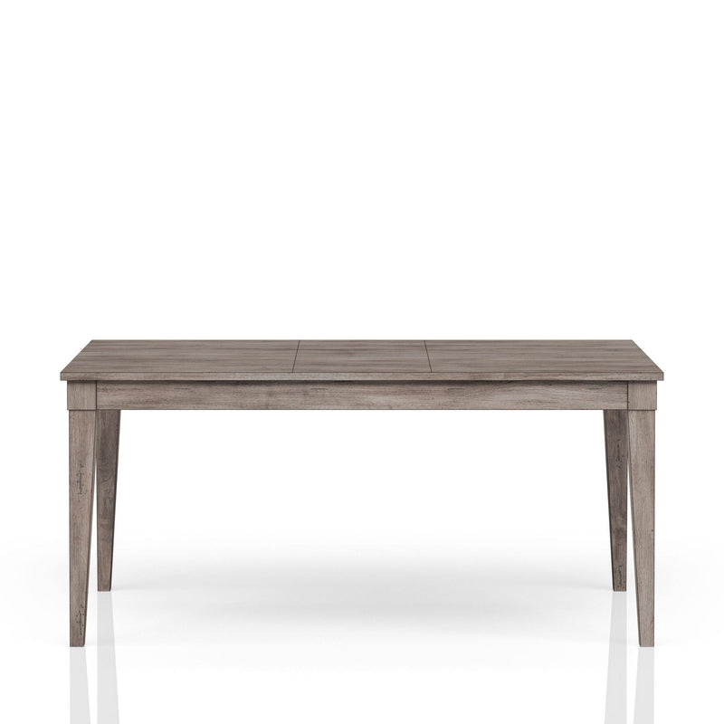 Rustic Dining Table with 2 Storage Drawers and Leaf - Gray, photo 2 of 5